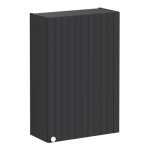 VitrA Root Groove 55cm 1 Door Slim Lower/Base Unit (RH Hinge) - Matt Graphite