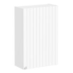 VitrA Root Groove 60cm 1 Door Upper/Wall Unit (RH Hinge) - Matt White