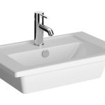 VitrA Integra 600x385mm 1TH Compact Basin w/Overflow - White