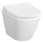VitrA Integra Rimless Wall Hung Pan Only (Hidden Fix) - White
