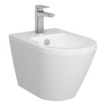 VitrA Integra Wall Hung Bidet - White