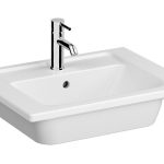 VitrA Integra 605x470mm 1TH Vanity Basin w/Overflow - White