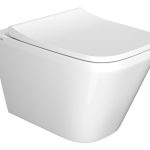 VitrA Integra Square Rimless Wall Hung Pan Only - White