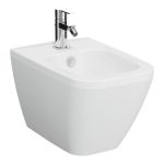 VitrA Integra Square Wall Hung Bidet - White