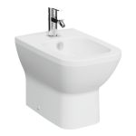 VitrA Integra Square Back to Wall Bidet - White