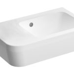 VitrA Integra 370x220mm 0TH Compact Basin w/Overflow (LH) - White