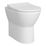 VitrA Integra Rimless Comfort Height Back to Wall Pan Only - White