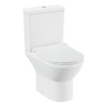 VitrA Integra Open Back Close Coupled Pan Only - White