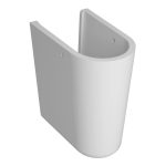 VitrA Zentrum 180x285mm Semi Pedestal Only - White