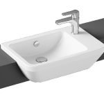 VitrA Integra 550x370mm 1TH Semi Recessed Basin (RH) - White