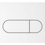 VitrA Loop Round Flush Plate - Gloss White