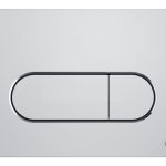 VitrA Loop Round Flush Plate - Chrome