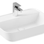 VitrA Geo 600x425mm 1TH Basin (No Overflow) - White