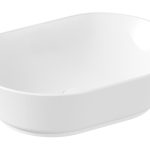 VitrA Geo 545x400mm 0TH Basin (No Overflow) - White