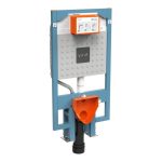VitrA V-Fix Prime WH WC Frame & 8cm 2.5/4L Cistern (Floor Fix & Electric Connection)