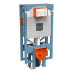 VitrA V-Fix Prime WH WC Frame & 8cm 2.5/4L Cistern (B2B Fix & Electric Connection)