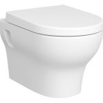 VitrA Zentrum SmoothFlush Wall Hung Pan Only - White