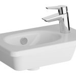 VitrA Zentrum 450x290mm 1TH Vanity Basin w/Overflow - White
