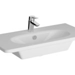 VitrA Zentrum 805x390mm 1TH Vanity Basin w/Overflow - White