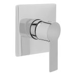 VitrA AquaCare Square Built-in Stop Mixer Valve - Chrome