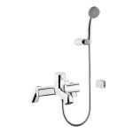 VitrA Minimax S Bath/Shower Mixer - Chrome