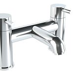 VitrA Minimax S 2-Hole Bath Filler - Chrome