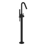 VitrA Origin Floor Standing Bath Filler - Matt Black