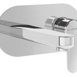 VitrA Root Round Integrated Basin Mixer - Chrome
