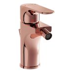 VitrA Root Round Bidet Mixer - Soft Copper