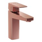 VitrA Root Square Basin Mixer - Soft Copper