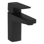 VitrA Root Square Compact Basin Mixer - Matt Black