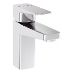 VitrA Root Square Compact Basin Mixer - Chrome