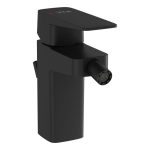 VitrA Root Square Bidet Mixer - Matt Black