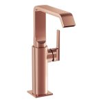 VitrA Suit Tall Basin Mixer (Side Handle) - Soft Copper