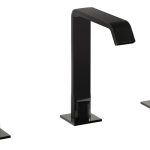 VitrA Suit 3-Hole Basin Mixer - Gloss Black