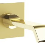 VitrA Suit Wall Mounted Bath Spout - Soft Gold
