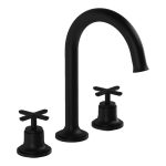 VitrA Origin Classic 3-Hole Basin Mixer - Matt Black