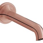 VitrA Origin Classic Wall Mounted Bath Spout - Soft Copper