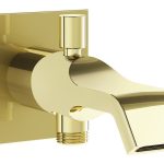VitrA Suit Wall Mounted Bath/Shower Spout - Soft Gold