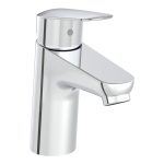 VitrA Flow Round Basin Mixer - Chrome