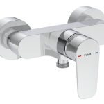 VitrA Flow Soft Wall Mounted Shower Mixer - Chrome
