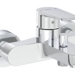 VitrA Flow Soft Wall Mounted Bath/Shower Mixer - Chrome