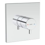 VitrA Root Square 3-Way Diverter - Chrome