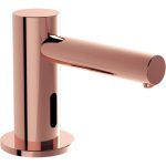 VitrA Origin Touch Free Short Soap Dispenser (Mains) - Soft Copper