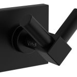 VitrA Root Bathrobe Holder - Matt Black