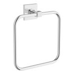VitrA Root Square Towel Loop - Chrome
