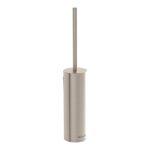 VitrA Origin Free Standing WC Brush Holder - Brushed Nickel
