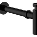 VitrA Universal Bottle Trap - Gloss Black