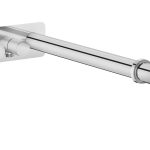 VitrA Bottle Trap for Basins w/Isolation Taps (Asymmetric) - Chrome