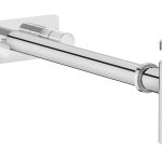 VitrA Bottle Trap for Basins w/Isolation Taps (Symmetric) - Chrome